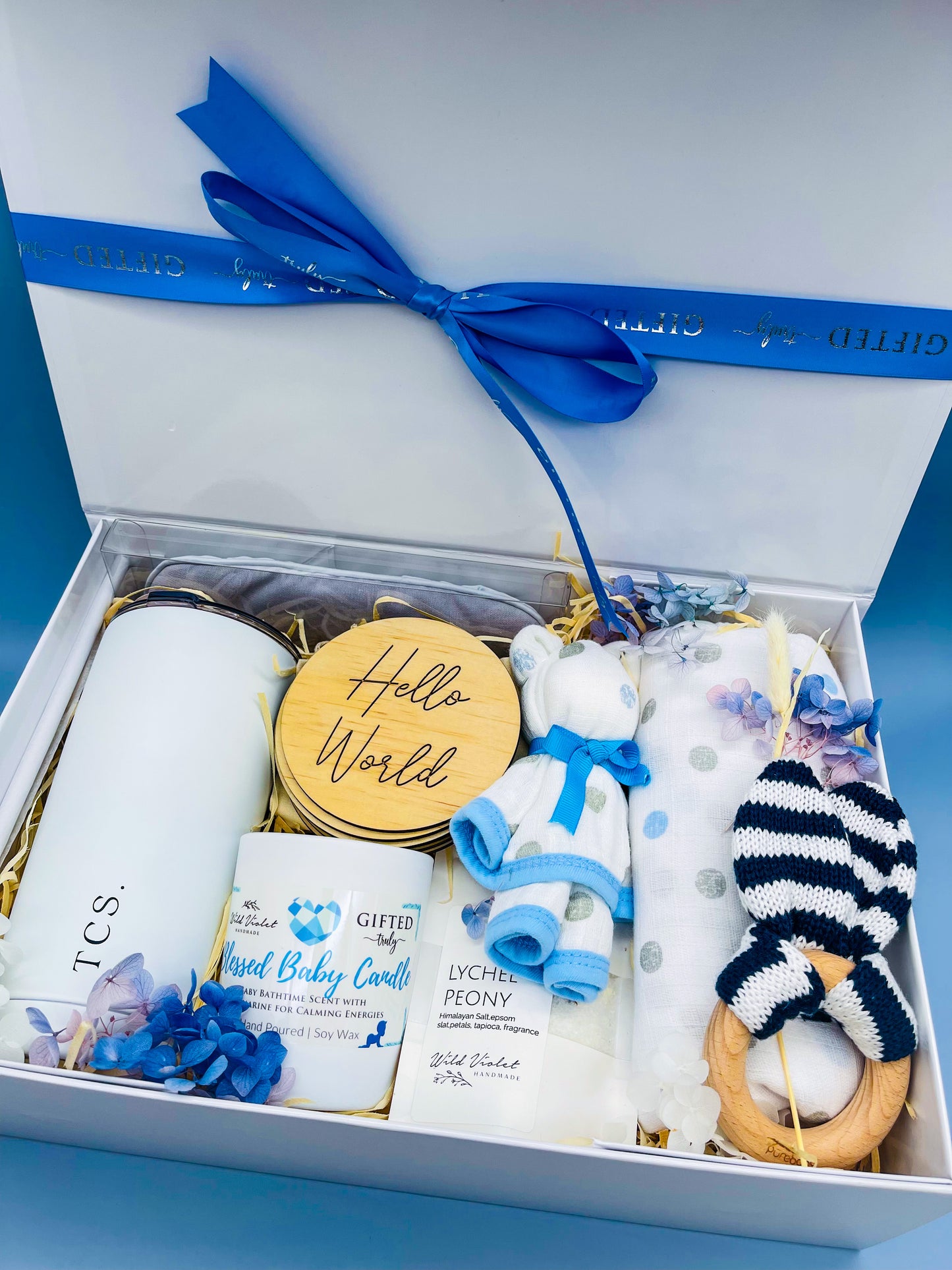 'Baby Shower' Blue