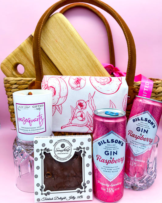 'Celebration Carry Basket' Pink