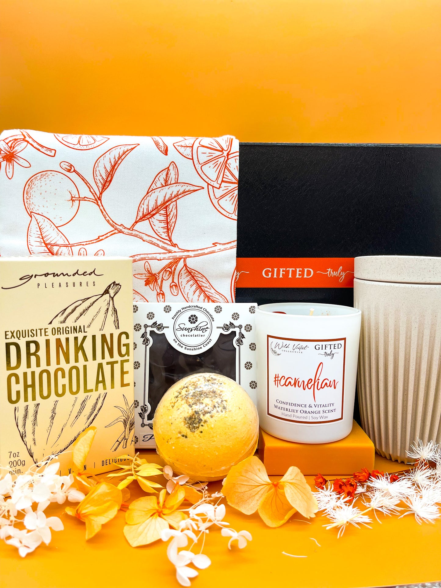 'Homely Hamper' Orange