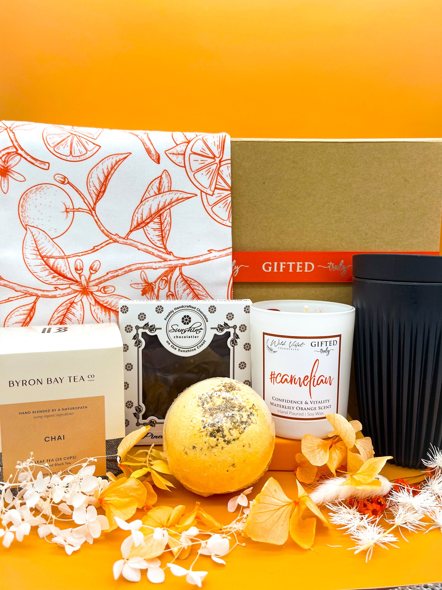 'Homely Hamper' Orange